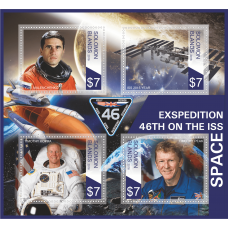 Space Expedition 46th on the ISS